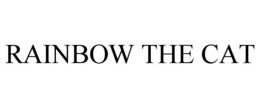 RAINBOW THE CAT trademark
