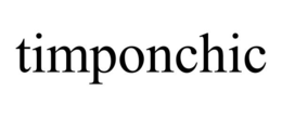 TIMPONCHIC trademark