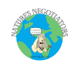 NATURE'S NEGOTIATORS IN DEFENSE OF EARTH! NOW OR NEVER trademark