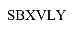 SBXVLY trademark