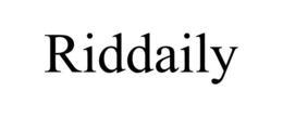 RIDDAILY trademark