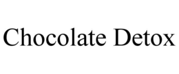 CHOCOLATE DETOX trademark