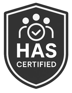 HAS CERTIFIED trademark