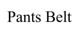 PANTS BELT trademark
