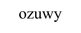 OZUWY trademark