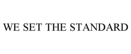 WE SET THE STANDARD trademark