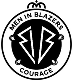 MEN IN BLAZERS COURAGE MIB trademark