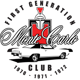 FIRST GENERATION MONTE CARLO CLUB 1970-1971-1972 EST-2000 THE FGMCC trademark