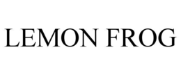 LEMON FROG trademark