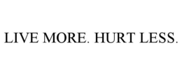 LIVE MORE. HURT LESS. trademark