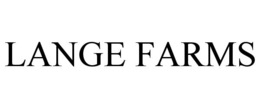 LANGE FARMS trademark