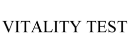 VITALITY TEST trademark