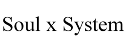 SOUL X SYSTEM trademark