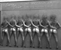 CRAZY GIRLS NO "IFS" "ANDS" OR... RIVIERA HOTEL & CASINO trademark