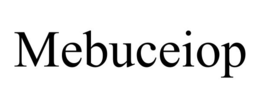 MEBUCEIOP trademark