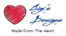 GIGI'S DESIGNS MADE FROM THE HEART trademark