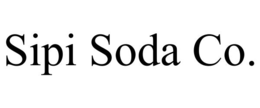 SIPI SODA CO. trademark