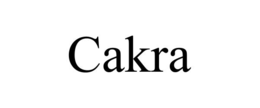 CAKRA trademark