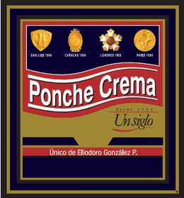 SAN LUIS 1904 PONCHE CREMA CARACAS 1904 LONDRES 1901 PARIS 1889 PONCHE CREMA DESDE 1889 UN. SIGLO ÚNICO DE ELIODORO GONZÁLEZ P. trademark