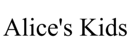 ALICE'S KIDS trademark