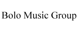 BOLO MUSIC GROUP trademark
