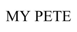 MY PETE trademark
