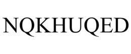 NQKHUQED trademark