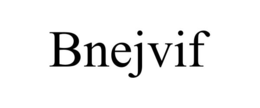 BNEJVIF trademark