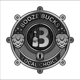 BOOZE BUCKS $ B LOCAL CHOICE trademark