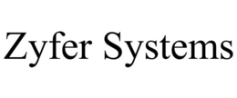 ZYFER SYSTEMS trademark
