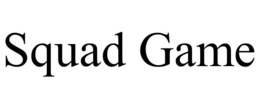 SQUAD GAME trademark