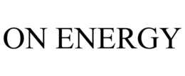 ON ENERGY trademark