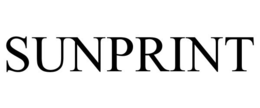 SUNPRINT trademark