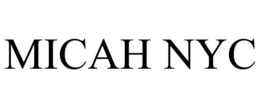 MICAH NYC trademark