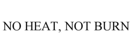 NO HEAT, NOT BURN trademark