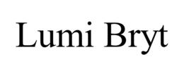 LUMI BRYT trademark