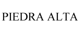 PIEDRA ALTA trademark