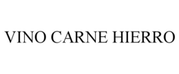 VINO CARNE HIERRO trademark