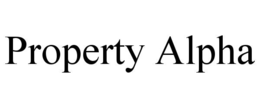PROPERTY ALPHA trademark