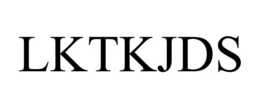 LKTKJDS trademark