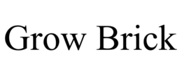 GROW BRICK trademark