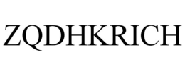 ZQDHKRICH trademark