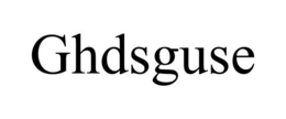 GHDSGUSE trademark