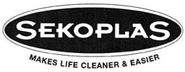 SEKOPLAS MAKES LIFE CLEANER & EASIER trademark