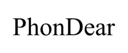 PHONDEAR trademark