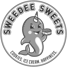 SWEEDEE SWEETS COOKIES. ICE CREAM. HAPPINESS. trademark