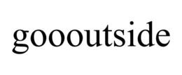 GOOOUTSIDE trademark
