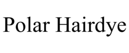 POLAR HAIRDYE trademark