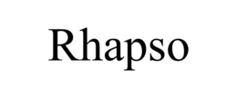 RHAPSO trademark
