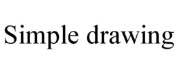 SIMPLE DRAWING trademark